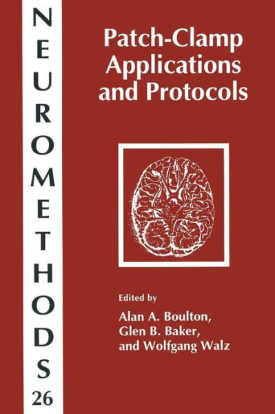 Cover for Alan a Boulton · Patch-Clamp Applications and Protocols - Neuromethods (Pocketbok) [Softcover reprint of the original 1st ed. 1995 edition] (2013)