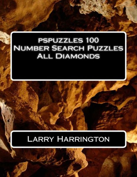 Cover for Larry Harrington · Pspuzzles 100 Number Search Puzzles All Diamonds (Paperback Book) (2014)