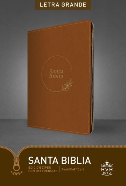 Santa Biblia RVR60, Edicion ziper con referencias, letra gra - Tyndale - Books - Tyndale House Publishers - 9781496445643 - September 21, 2021