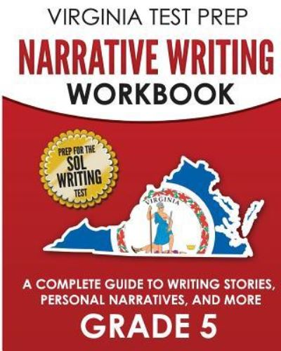 Cover for V Hawas · Virginia Test Prep Narrative Writing Workbook Grade 5 (Paperback Book) (2018)