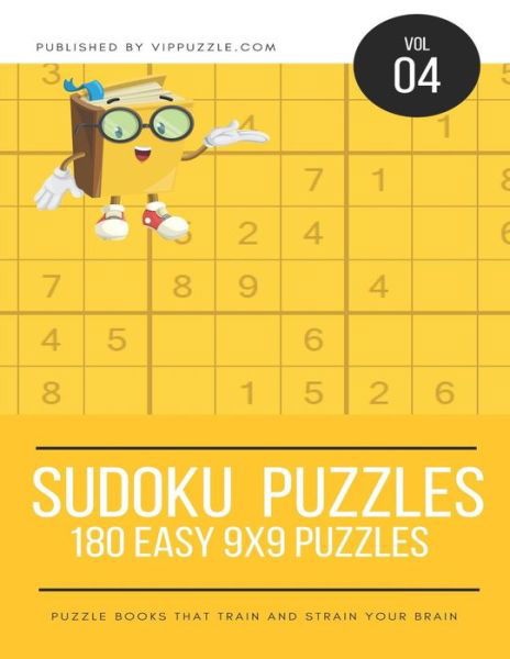 Cover for Vip Puzzle · Sudoku Puzzles - 180 Easy 9x9 Puzzles (Paperback Bog) (2018)