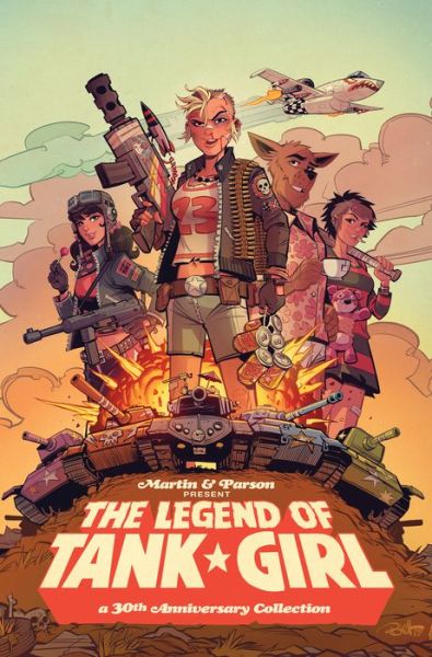 Cover for Alan Martin · The Legend of Tank Girl (Hardcover Book) (2018)