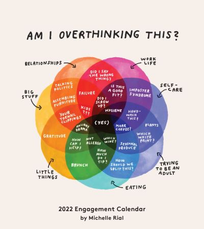 Cover for Chronicle Books · Am I Overthinking This? 2022 Engagement Calendar (Calendar) (2021)