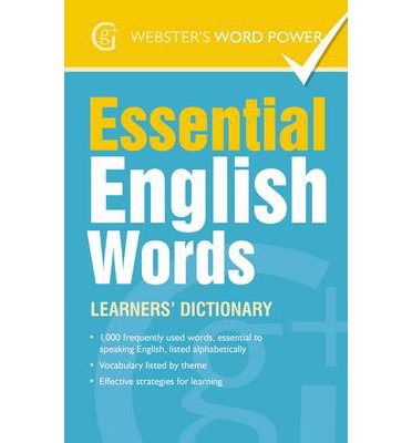 Cover for Morven Dooner · Essential English Words: Learners' Dictionary - Webster's Word Power (Paperback Bog) (2014)