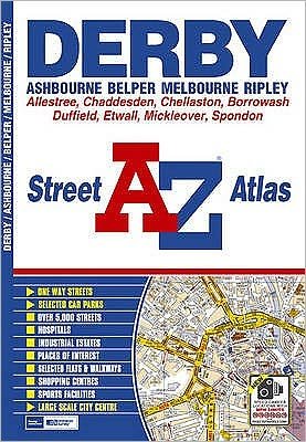 Cover for Geographers' A-Z Map Company · Derby Street Atlas - A-Z Street Atlas (Paperback Book) (2012)