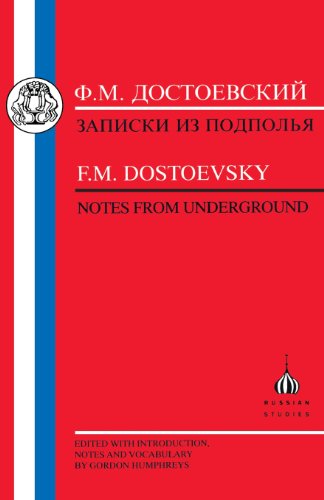 Cover for F. M. Dostoevsky · Notes from the Underground - Russian Texts (Paperback Book) (1998)