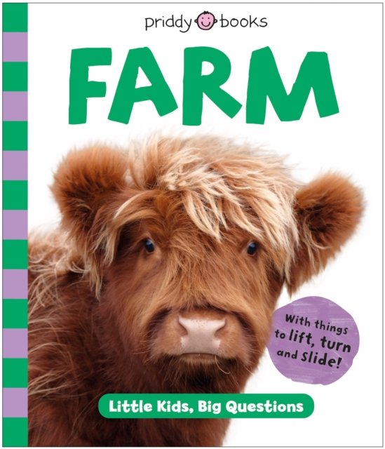 Cover for Roger Priddy · Little Kids Big Questions Farm (Board book) (2025)