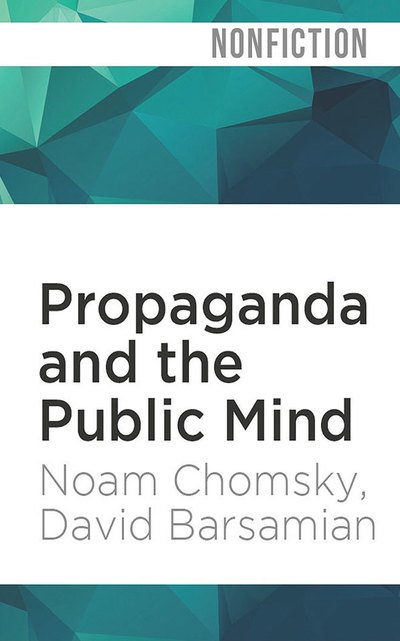 Cover for Brian Jones · Propaganda and the Public Mind (CD) (2018)
