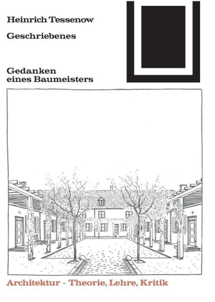Cover for Tessenow · Geschriebenes (Book) (1982)