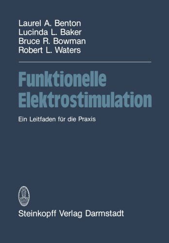 Cover for Laurel A. Benton · Funktionelle Elektrostimulation (Paperback Book) [Softcover Reprint of the Original 1st Ed. 1983 edition] (2011)