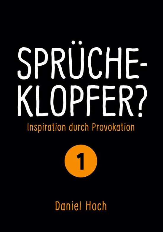 Cover for Hoch · Sprücheklopfer? (Book)
