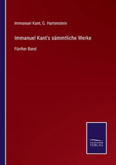 Cover for Immanuel Kant · Immanuel Kant's sammtliche Werke (Taschenbuch) (2021)