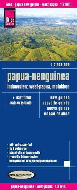 Reise Know-How · New Guinea - West Papua, East Timor + Maluku Islands, World Mapping Project (Trykksaker) (2015)