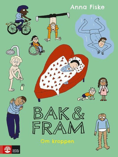 Cover for Anna Fiske · Bak och fram : Om kroppen (Indbundet Bog) (2021)