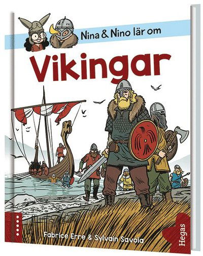 Cover for Fabrice Erre · Nina och Nino: Nina och Nino lär om Vikingar (Bound Book) (2019)