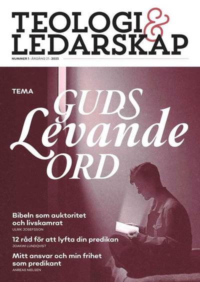 Cover for Teologi &amp; Ledarskap 1 (Book) (2023)