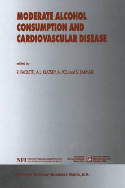 Cover for Rodolfo Paoletti · Moderate Alcohol Consumption and Cardiovascular Disease - Medical Science Symposia Series (Pocketbok) [Softcover reprint of the original 1st ed. 2000 edition] (2012)