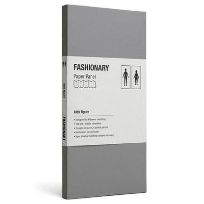 Fashionary Kids Figure Panel - Fashionary - Books - Oscar Riera Ojeda Publishers Limited - 9789881263643 - January 11, 2013