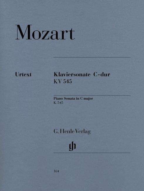 Klaviersonate.C-Dur KV545.HN164 - Mozart - Bücher - SCHOTT & CO - 9790201801643 - 6. April 2018