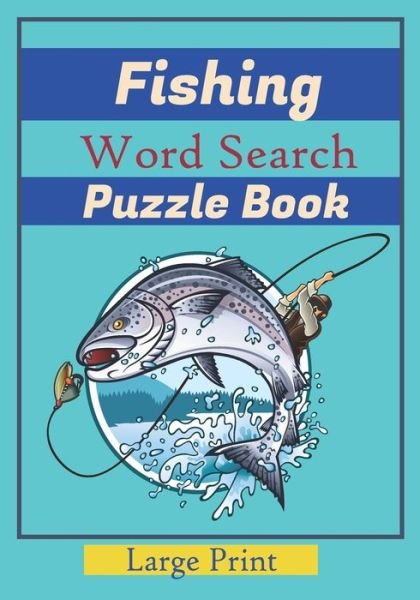 Cover for Smiley Jeff Gifts · Fishing Word Search Puzzle Book (Paperback Book) (2020)