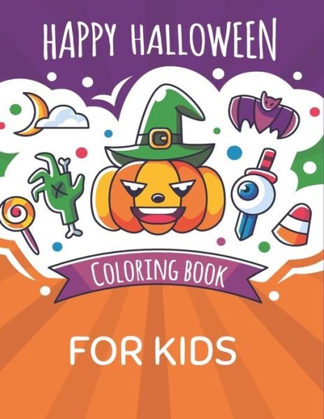 Cover for Tim Tama · Happy Halloween Coloring book for kids (Pocketbok) (2020)