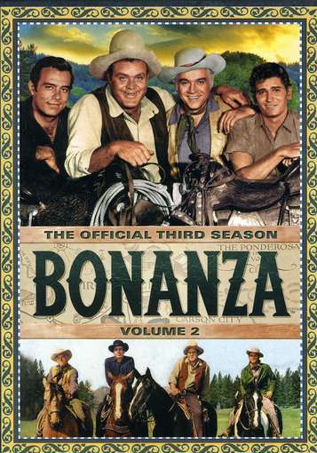 Cover for Bonanza: the Official Third Se (DVD) [Box set] (2012)