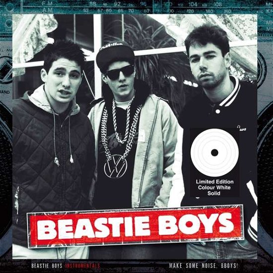 Cover for Beastie Boys · Make Some Noise, Bboys! - Instrumentals (White Vinyl) (LP) [Coloured edition] (2019)