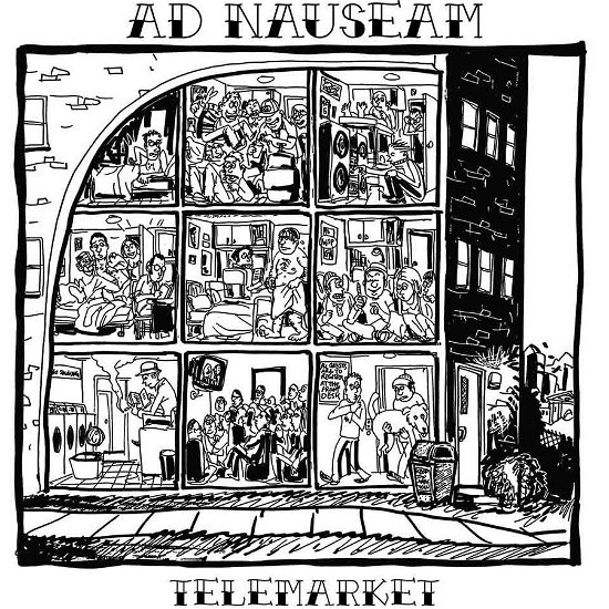 Cover for Telemarket · Ad Nauseam (LP) (2023)