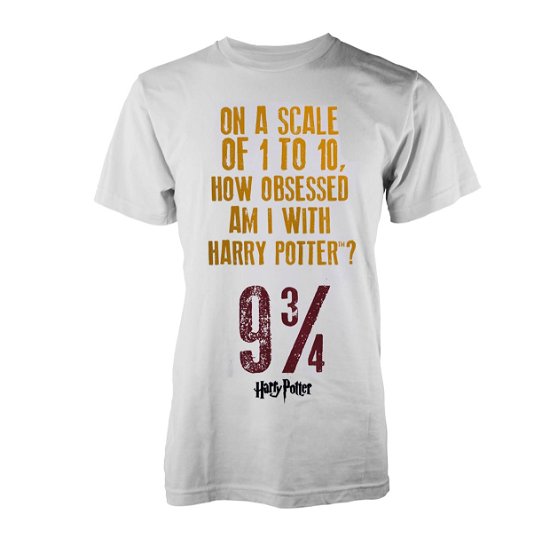 Cover for Harry Potter · Obsessed (T-shirt) [size S] [White edition] (2016)