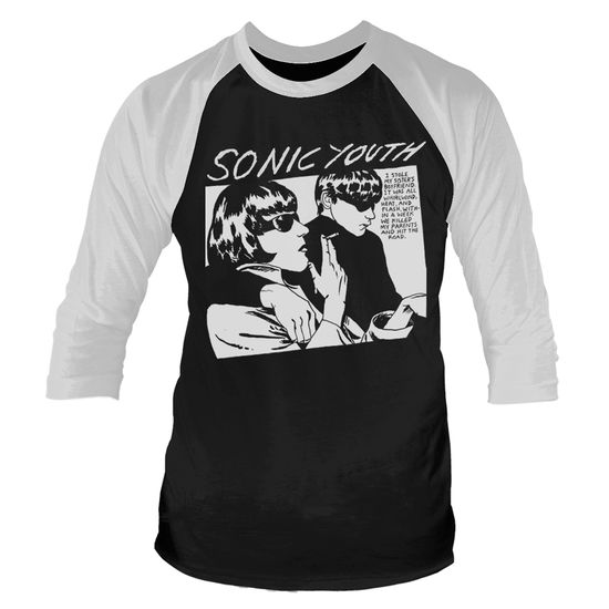 Cover for Sonic Youth · Goo (Black / White) (Trui / blouse) [size S] (2021)