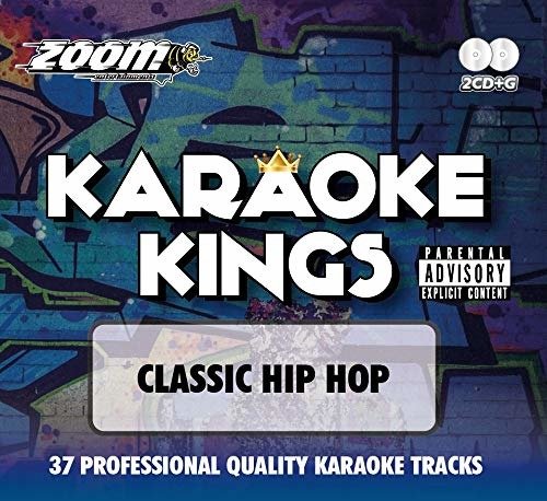 Karaoke Kings: Classic Hip Hop - 37 Songs (CD+G) - Zoom Karaoke - Music - ZOOM KARAOKE - 0842705059644 - January 12, 2022