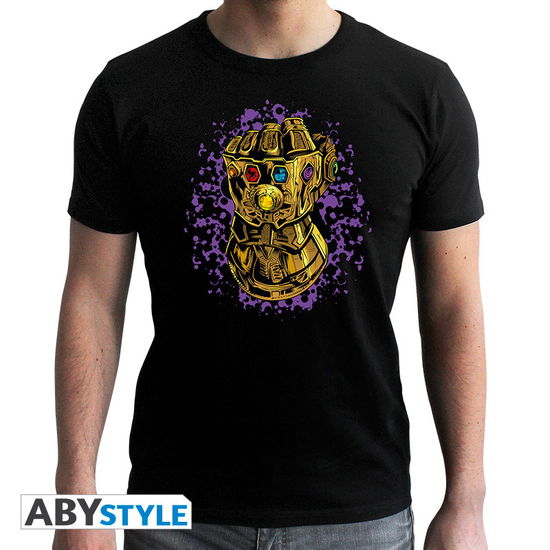 Marvel - Tshirt Infinity Gauntlet Man Ss Black - N - Abystyle - Other -  - 3700789277644 - 