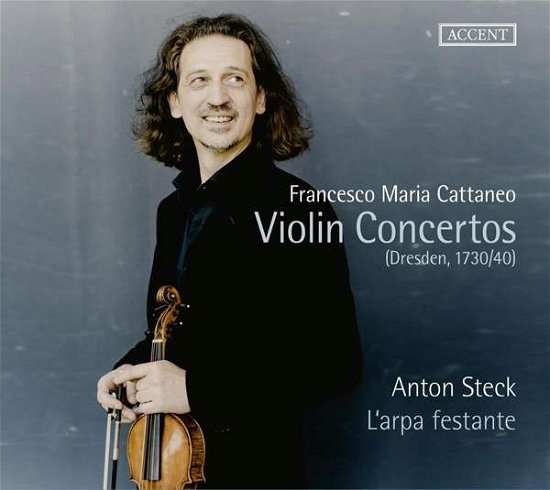 Cover for Anton Steck / Larpa Festante · Francesco Maria Cattaneo: Violin Concertos (CD) (2020)