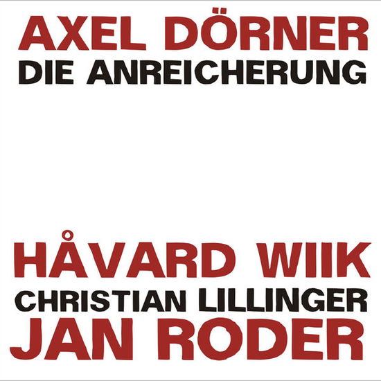 Cover for Die Anreicherung (CD) (2018)