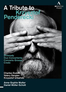 Cover for Dutoit / Gergiev / Urbanski / Mutter · Tribute to Krzysztof Penderecki (CD) (2014)