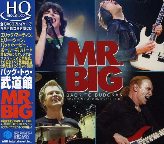 Budokan-Reuinion Tour 2009 - Mr. Big - Música - JVC - 4582213913644 - 16 de setembro de 2009