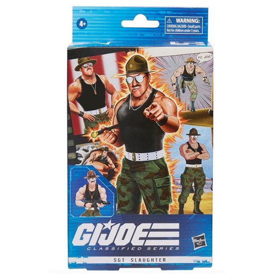 Cover for Hasbro G.i.joe Classified Series · Sgt Slaughter (Legetøj)