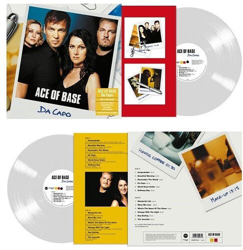Cover for Ace of Base · Da Capo (Clear Vinyl) (LP) (2020)