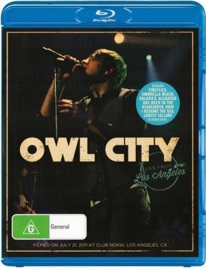 Cover for Owl City · Live from Los Angeles (Blu-ray) (2012)