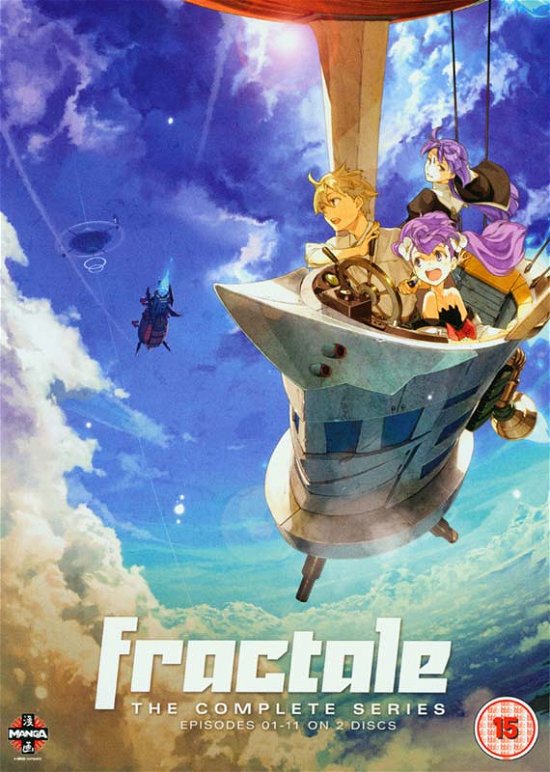 Cover for Fractale - The Complete Series DVD (DVD) (2019)