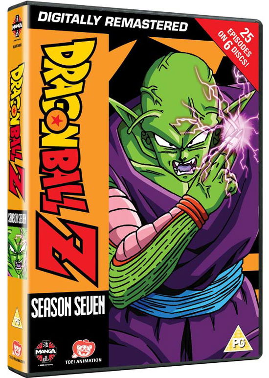 Cover for Dragon Ball Z - Season 7 · Dragon Ball Z Season 7 (Episodes 195 to 219) (DVD) (2013)