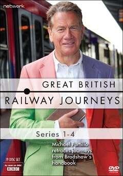 Cover for Great British Railway Journeys  Series 14 · Great British Railway Journeys Series 1 to 4 (DVD) (2017)