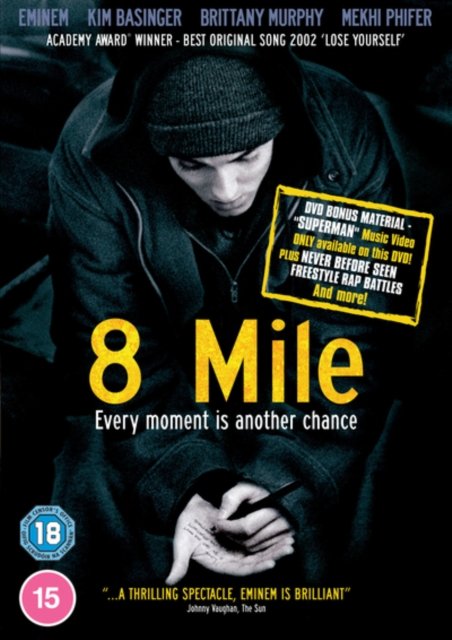 8 Mile - 8 Mile DVD - Películas - Fabulous Films - 5030697042644 - 15 de febrero de 2021