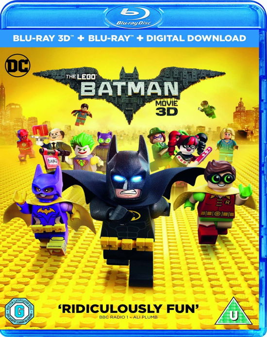 The Lego Batman Movie 3D+2D - The Lego Batman Movie 3D - Film - Warner Bros - 5051892204644 - 18. juni 2017