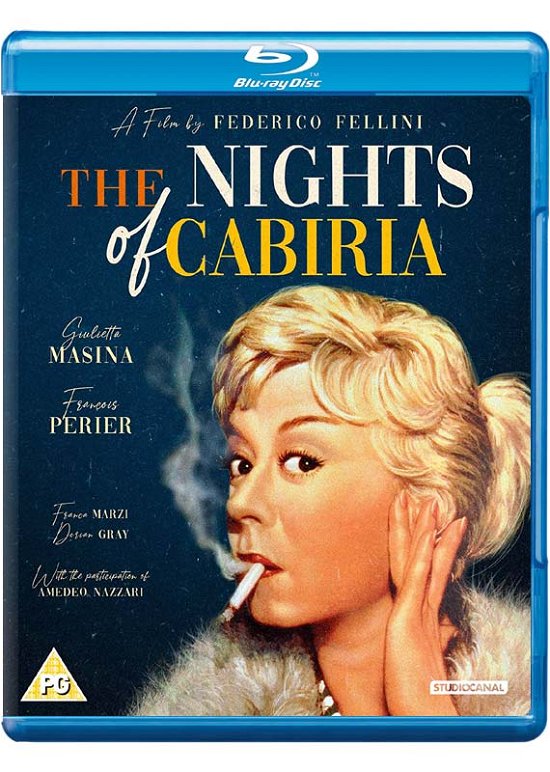 Nights Of Cabiria - Nights of Cabiria BD - Elokuva - Studio Canal (Optimum) - 5055201844644 - maanantai 6. huhtikuuta 2020