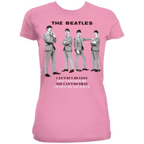 The Beatles Ladies T-Shirt: You can't do that - The Beatles - Merchandise - Apple Corps - Apparel - 5055295355644 - 