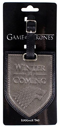 Luggage Tag - Stark Winter is C - GAME OF THRONES - Merchandise - HBO - 5055453461644 - December 1, 2019