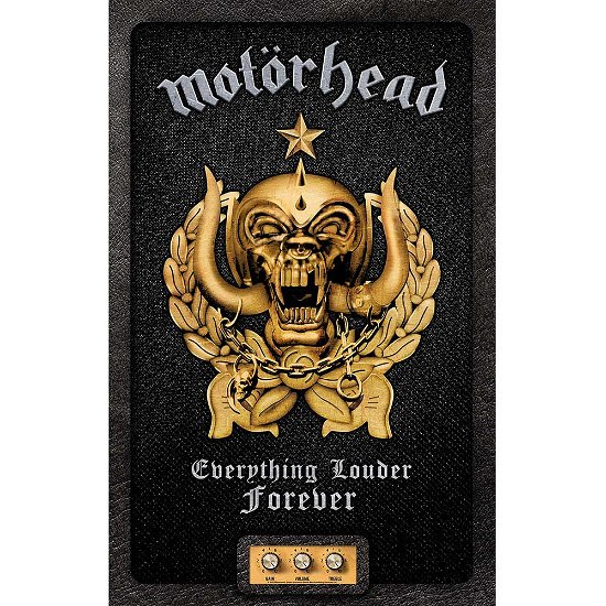 Motorhead Textile Poster: Everything Louder Forever - Motörhead - Produtos -  - 5056365714644 - 