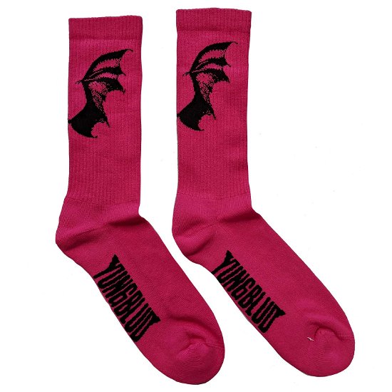 Cover for Yungblud · Yungblud Unisex Ankle Socks: Life on Mars Tour (UK Size 7 - 11) (Klær) [size M]