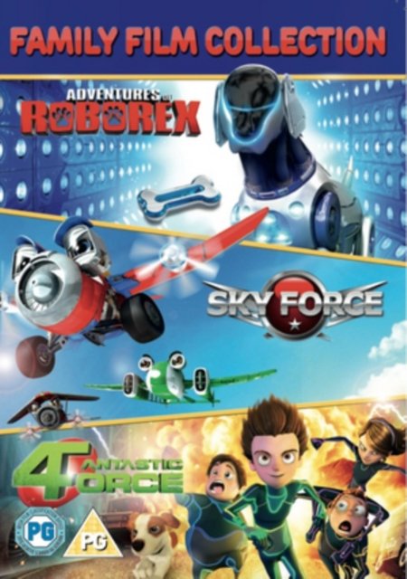 Adventure Of Roborex / Sky Force / Fantastic 4orce - Roborex / Sky Force / Fantasti - Elokuva - Signature Entertainment - 5060262852644 - maanantai 3. marraskuuta 2014